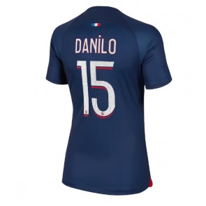 Lacne Ženy Futbalové dres Paris Saint-Germain Danilo Pereira #15 2023-24 Krátky Rukáv - Domáci